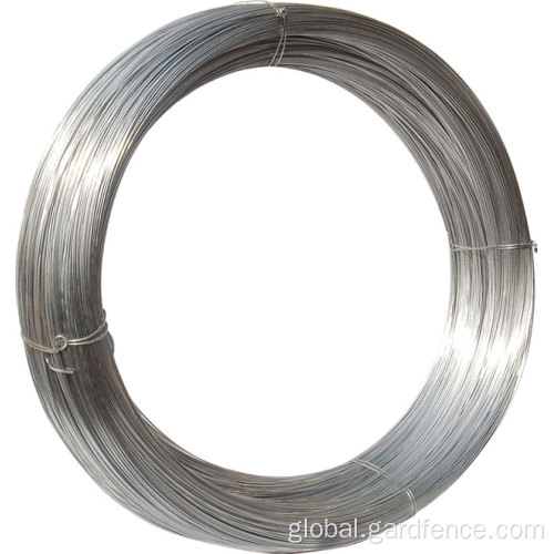 Galvanized Wire 2.50MMX1300M Hot dip Galvanized Iron Wire Factory